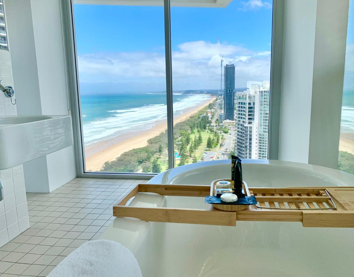 Air On Broadbeach Beachfront 2Level Stunning Apartment With 180 Degree Views Gold Coast Eksteriør billede