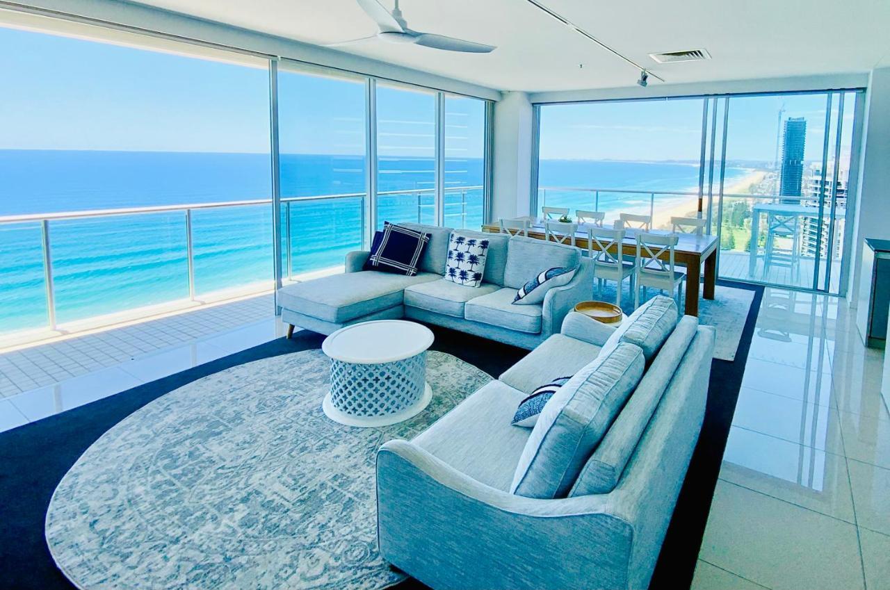 Air On Broadbeach Beachfront 2Level Stunning Apartment With 180 Degree Views Gold Coast Eksteriør billede