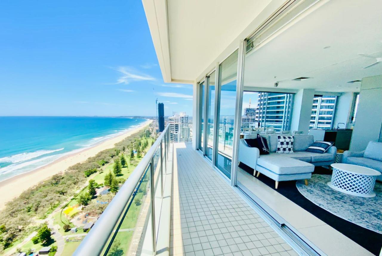Air On Broadbeach Beachfront 2Level Stunning Apartment With 180 Degree Views Gold Coast Eksteriør billede